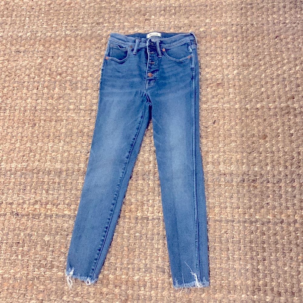 Madewell 10’’ High-Rise Skinny Ankle Cut